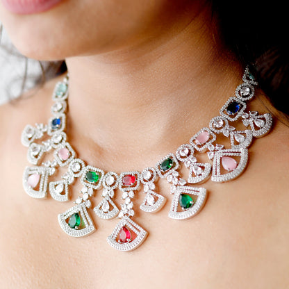 Pihu Multicolor Ad Stone Set