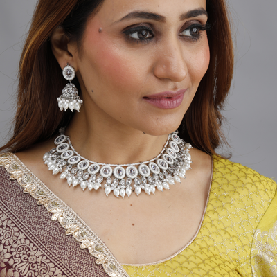 Noor Kundan Pearl Necklace