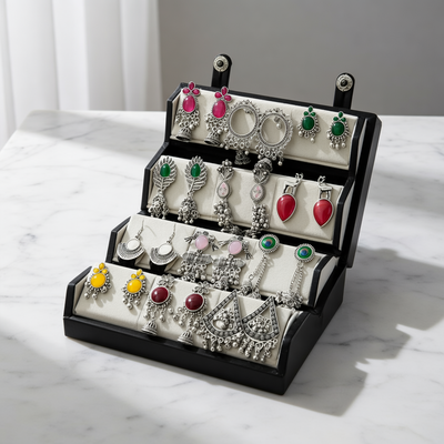 Premium 3-Layer Jhumka Box