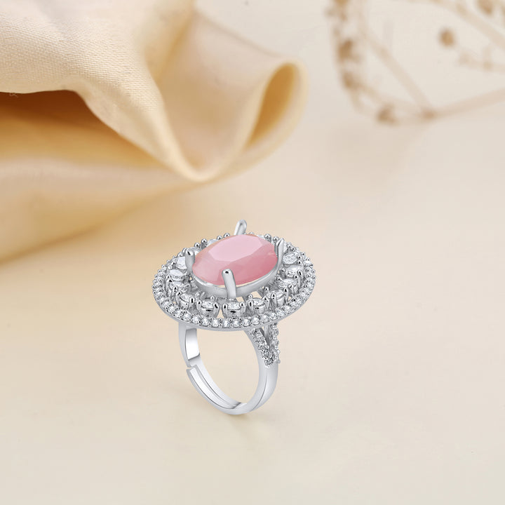 Rosé Royale Oval Ring