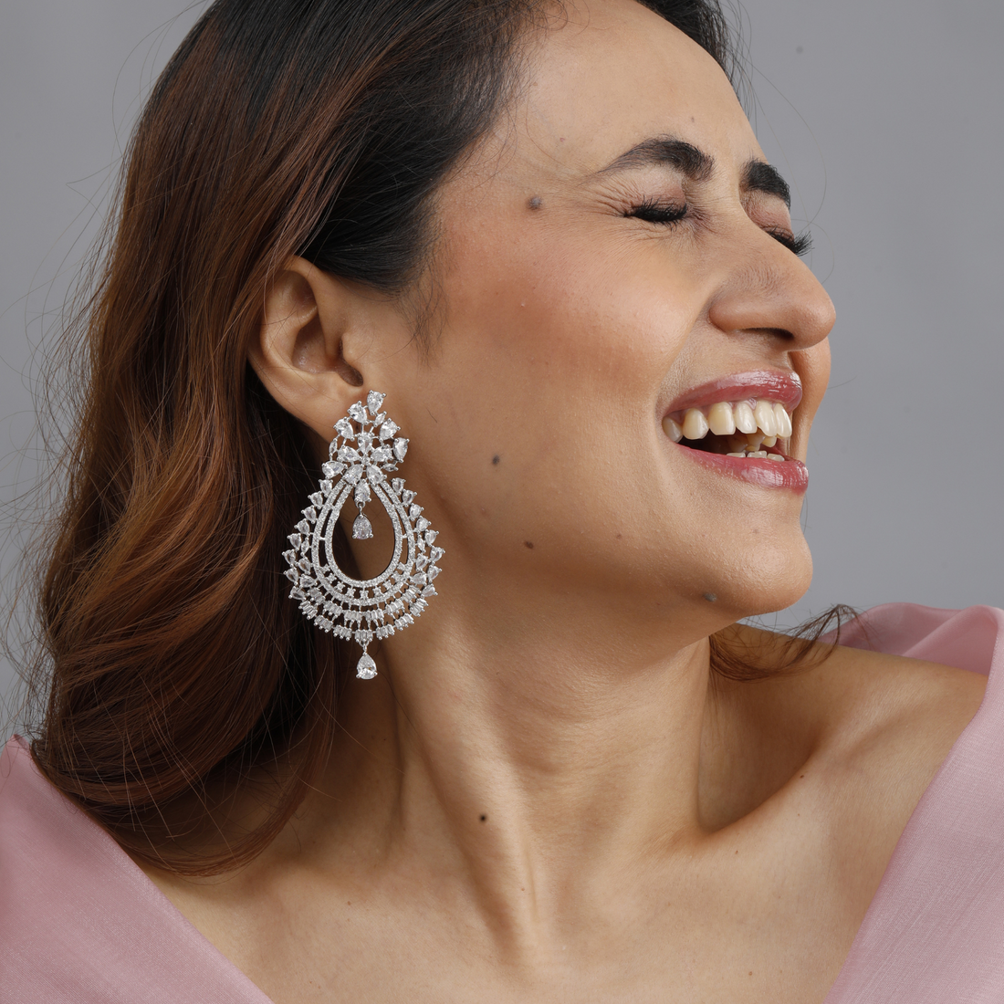 Regal Allure Statement Earrings