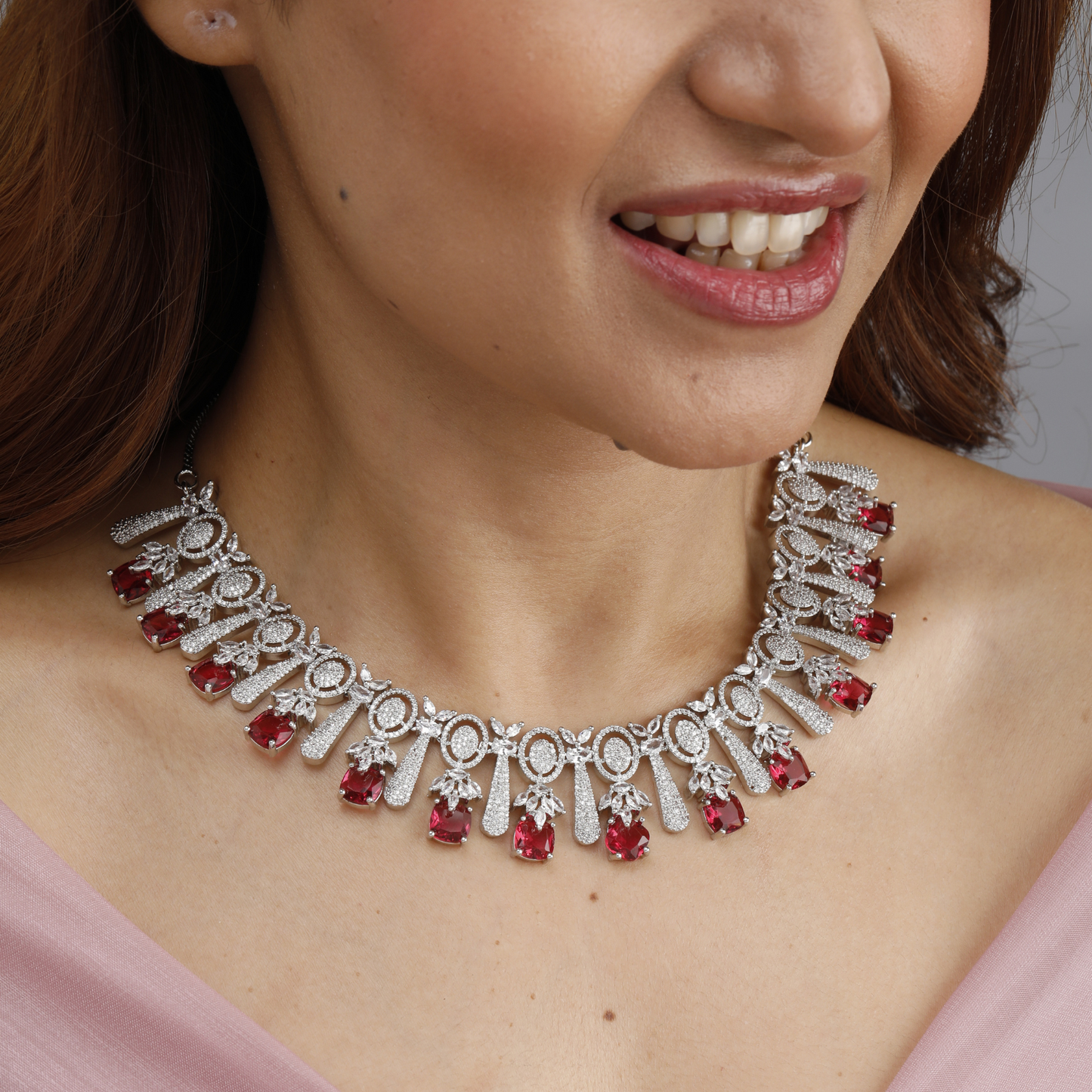 RUBY ELEGANT NECKLACE
