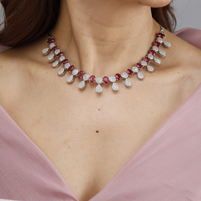 Regal Drop Necklace Set