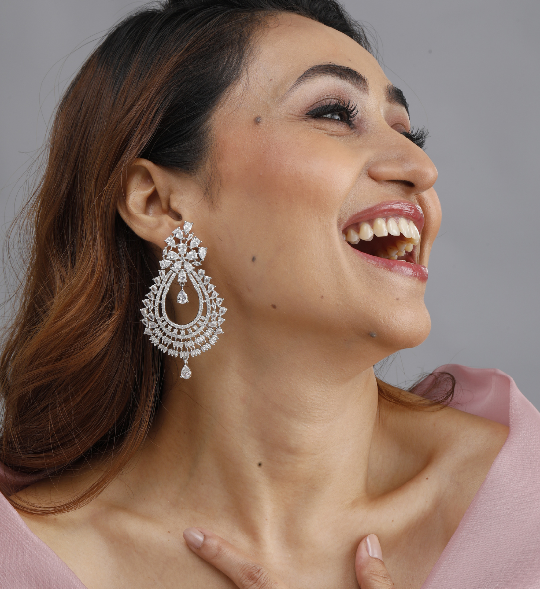 Regal Allure Statement Earrings