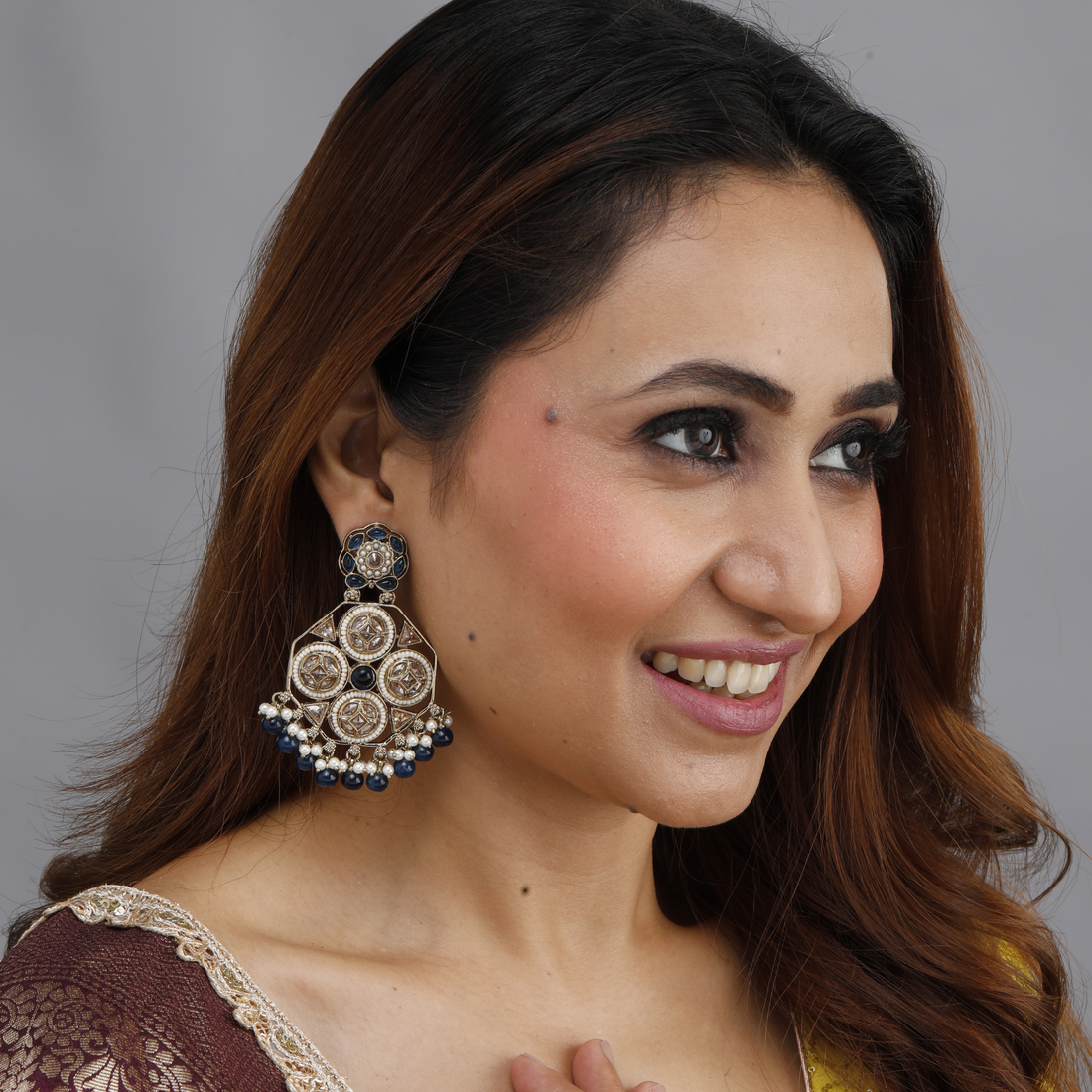 Meherban Royal Jhumka Earrings