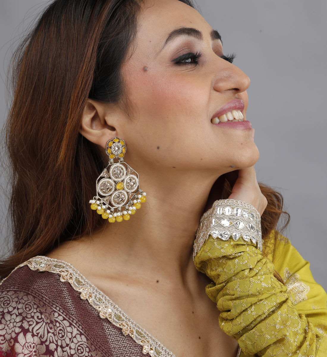 Meherban Royal Jhumka Earrings