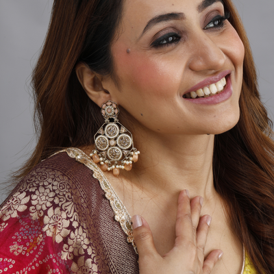 Meherban Royal Jhumka Earrings
