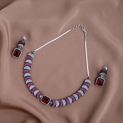 Midnight Cascade necklace