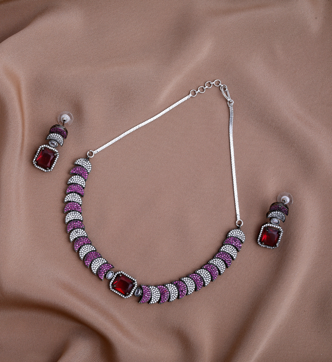 Midnight Cascade necklace