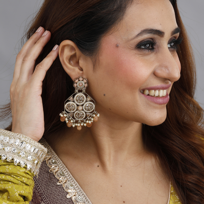 Meherban Royal Jhumka Earrings