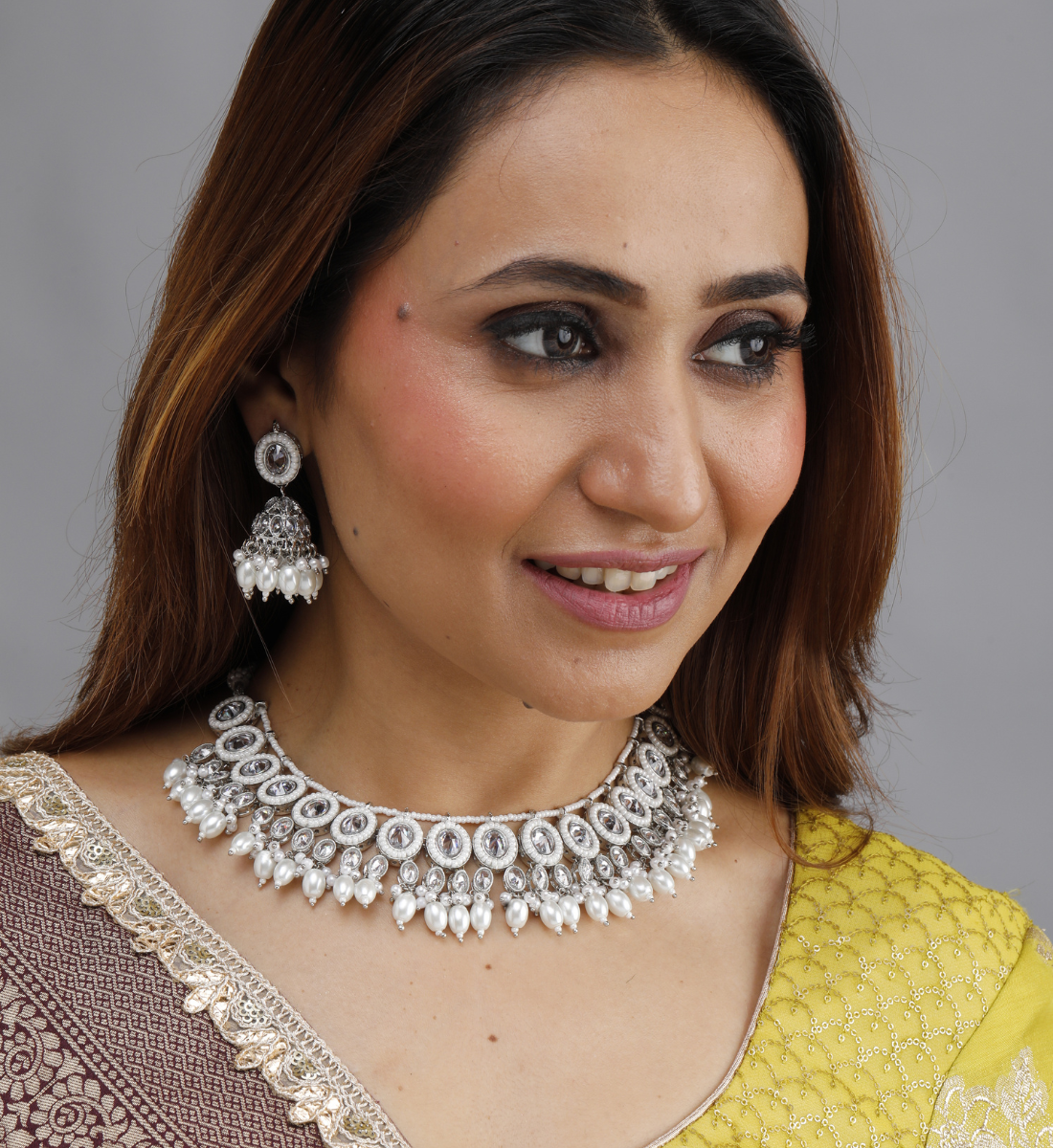 Noor Kundan Necklace Set