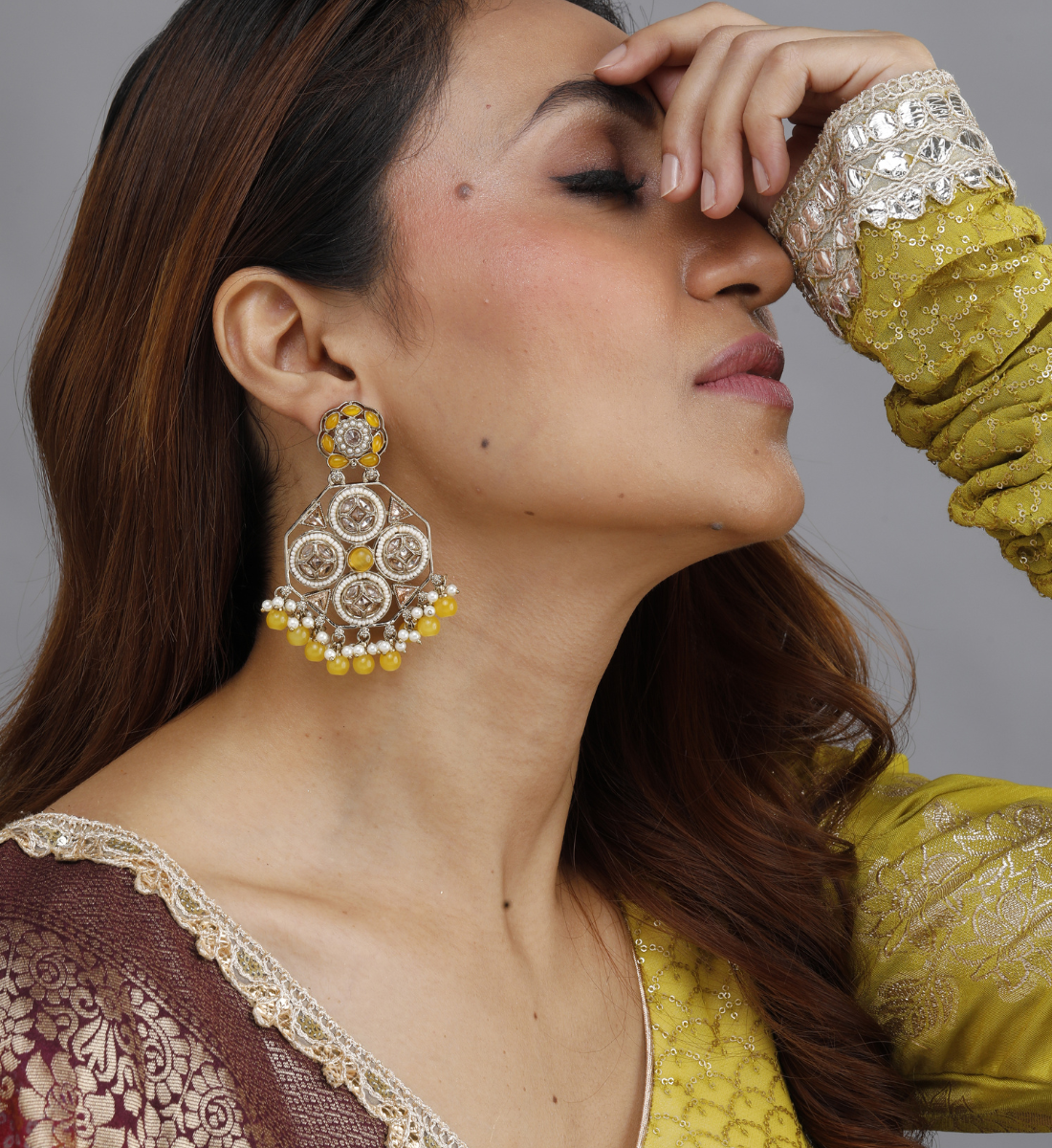 Meherban Royal Jhumka Earrings