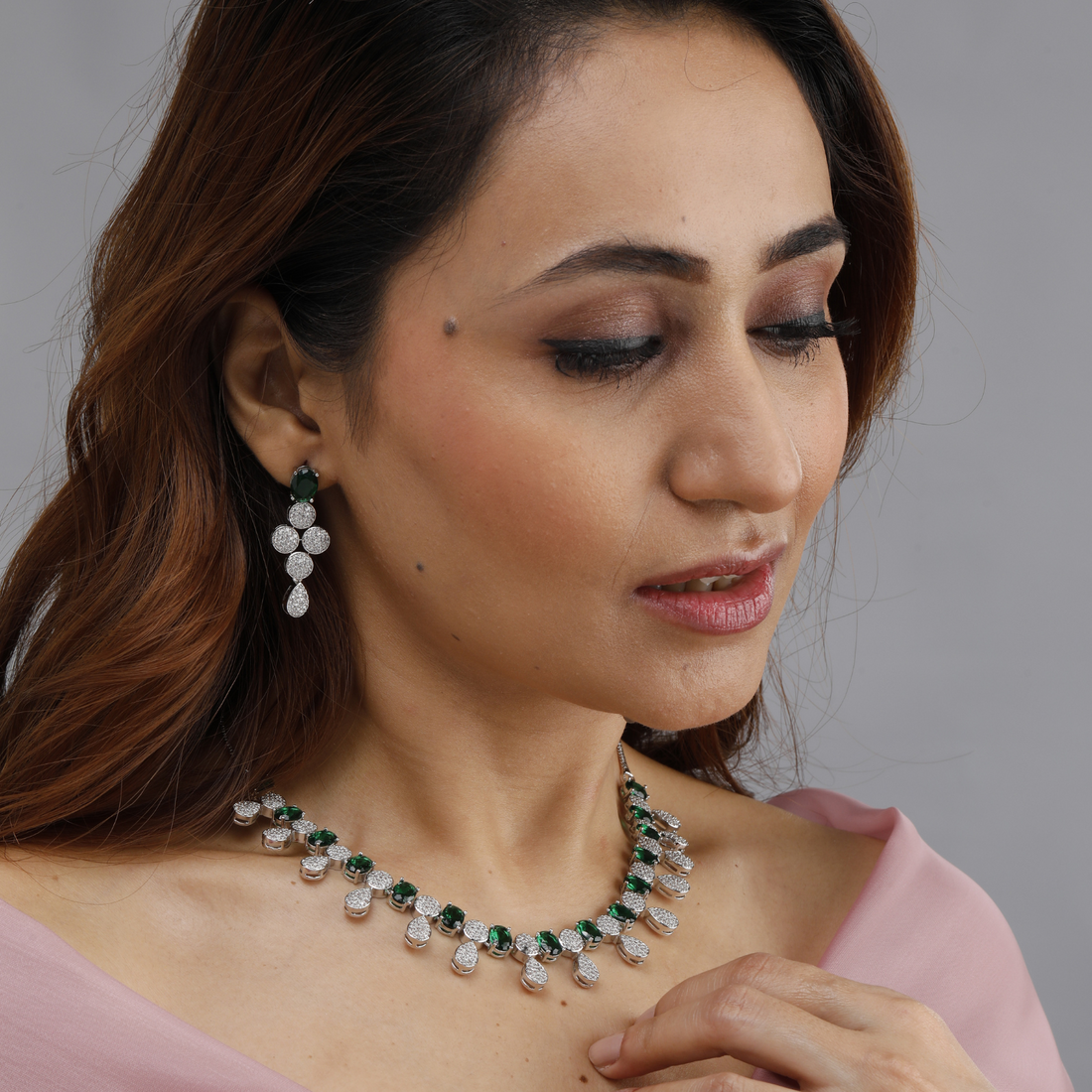 Regal Drop Necklace Set