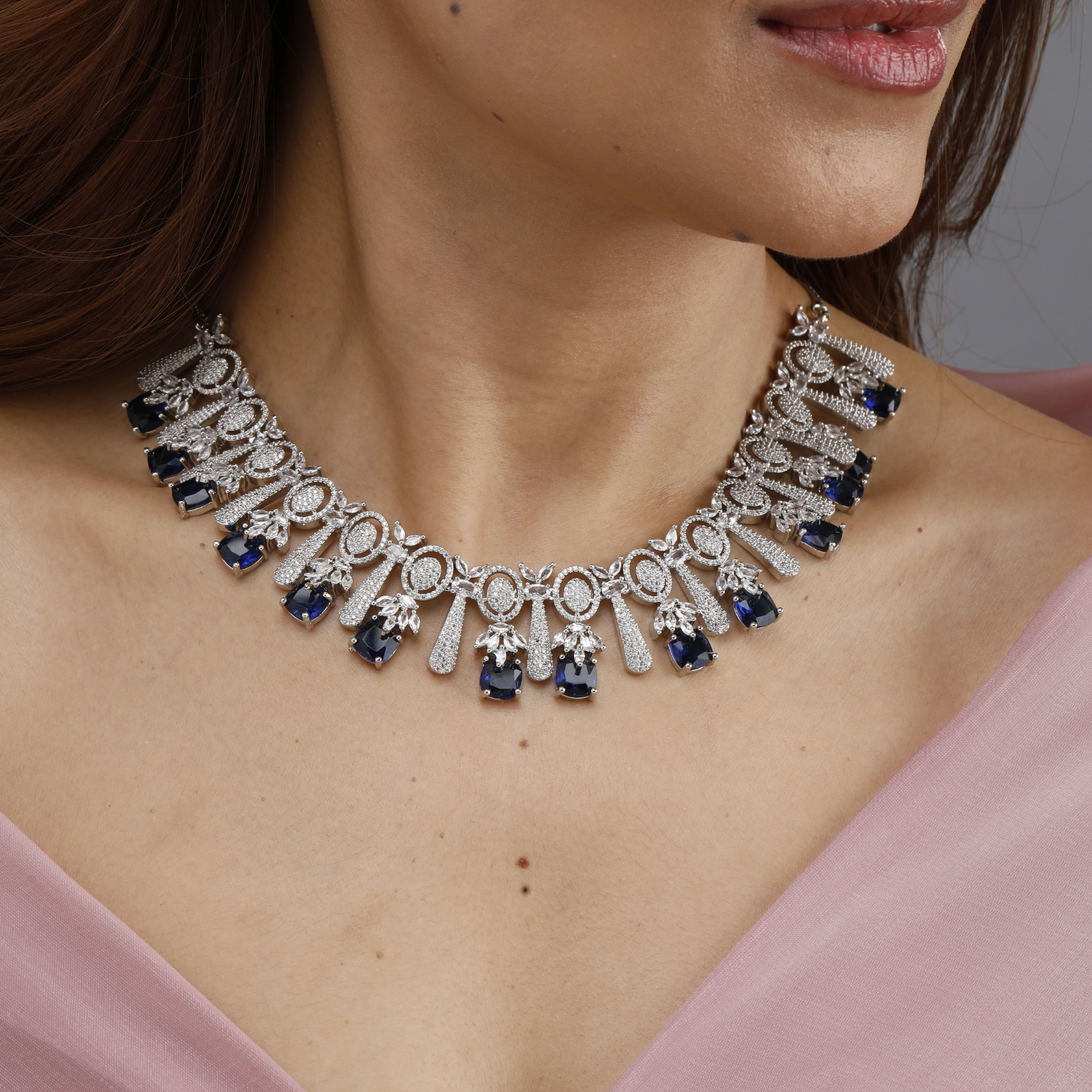 Midnight Sapphire Necklace