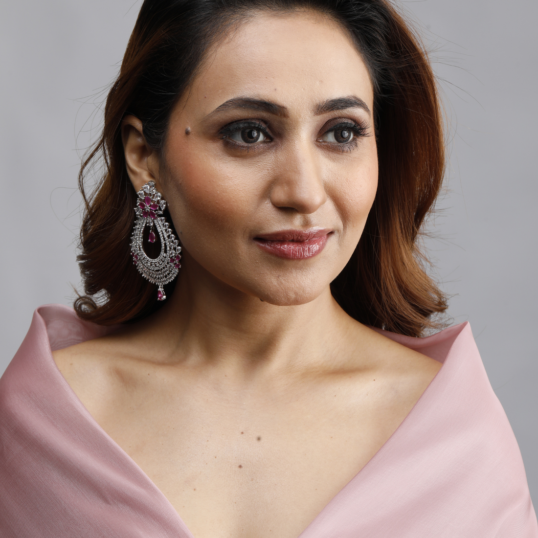 Regal Allure Statement Earrings