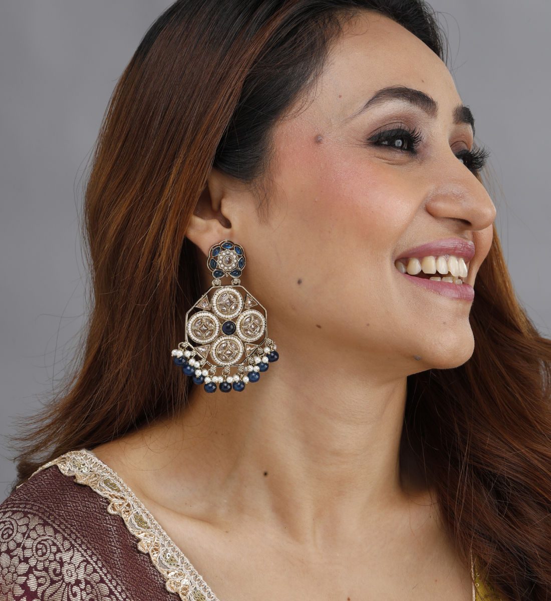 Meherban Royal Jhumka Earrings