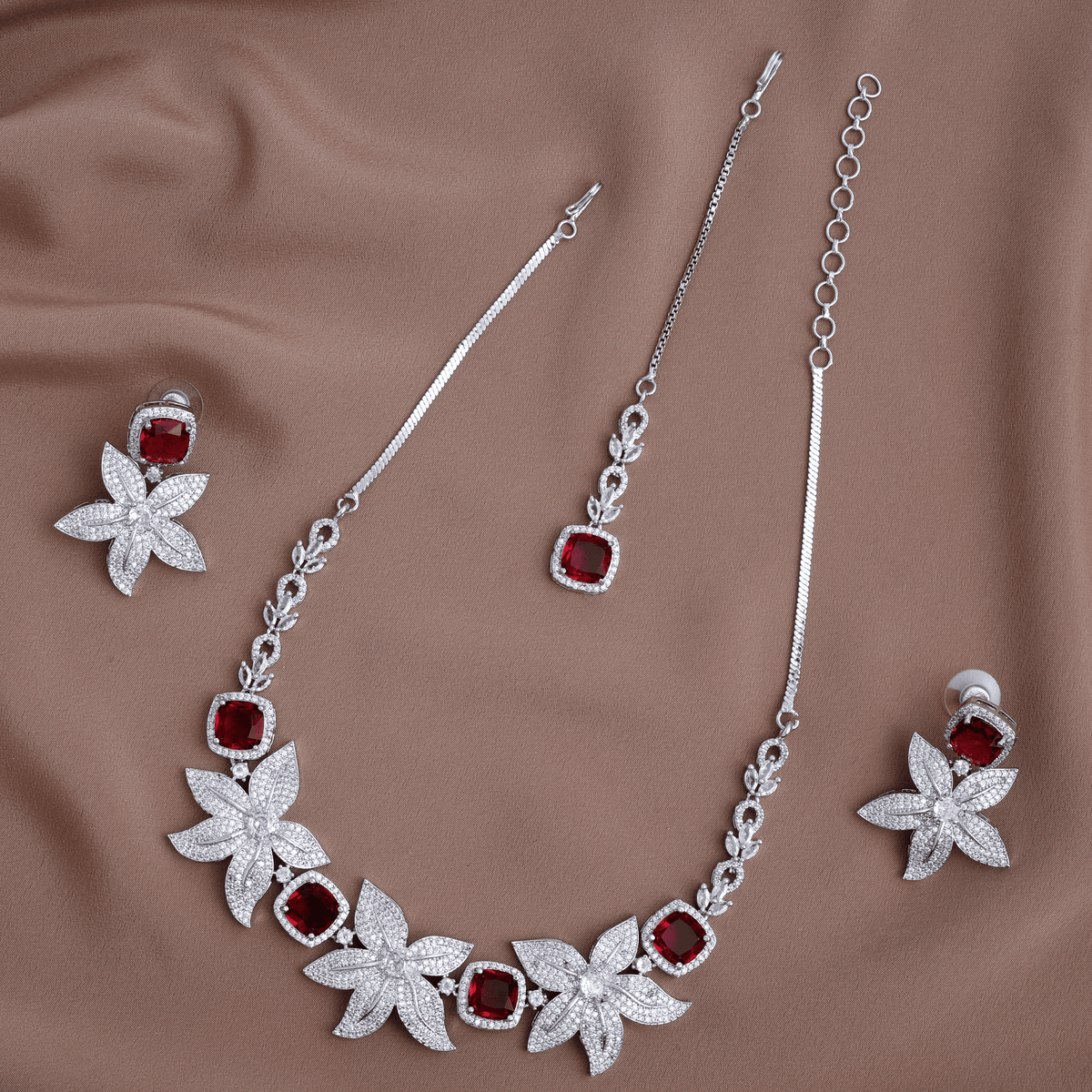 Enchanted Blossom Necklace Set