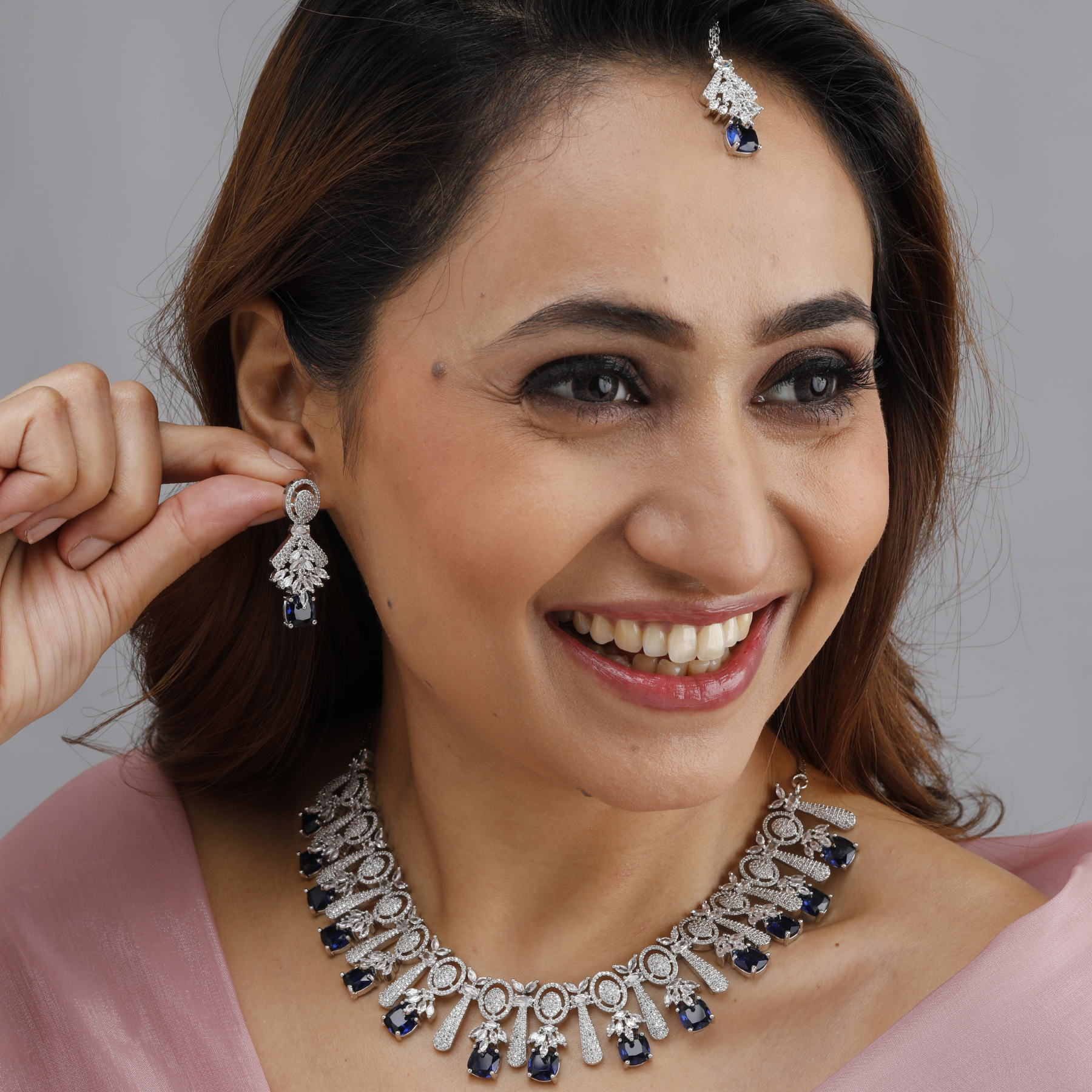 Midnight Sapphire Necklace