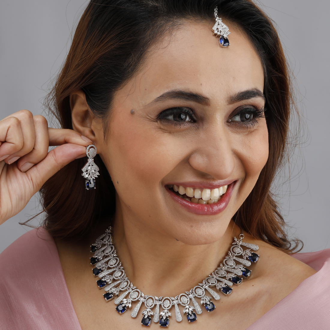 Midnight Sapphire Necklace