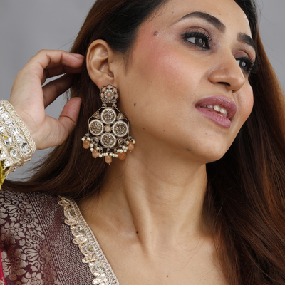Meherban Royal Jhumka Earrings