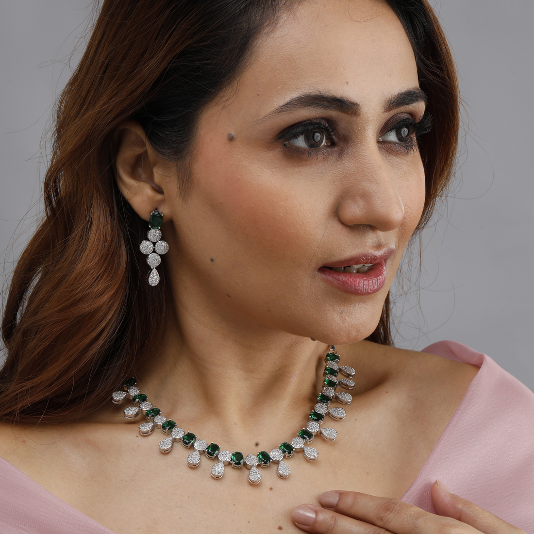 Regal Drop Necklace Set