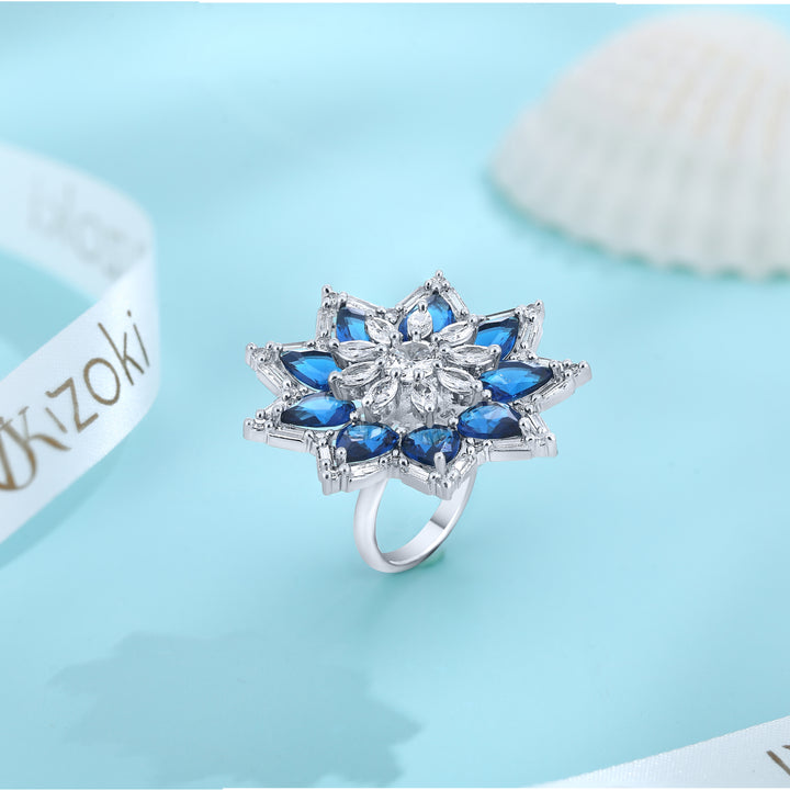 Midnight Starburst Ring