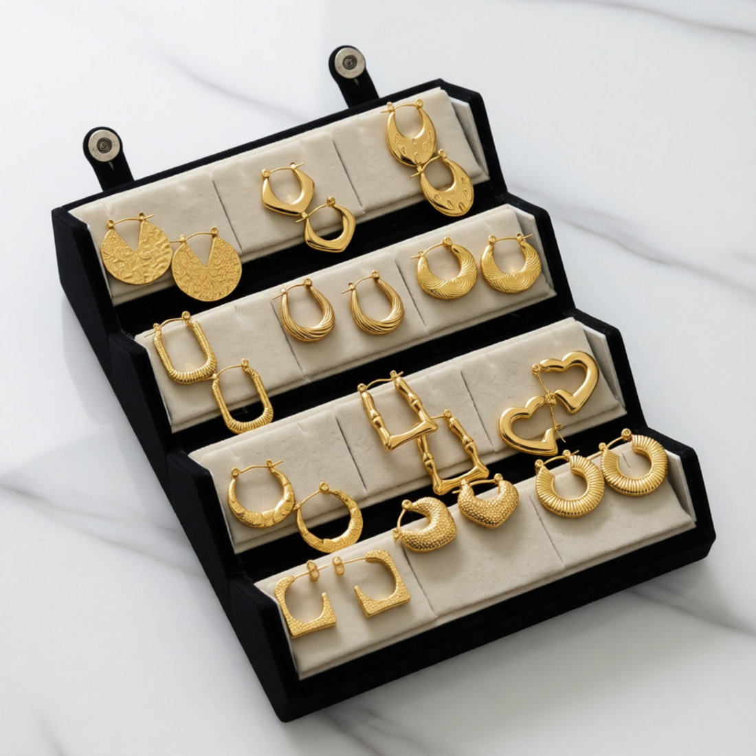 Luxury 4-Layer Jhumka Box