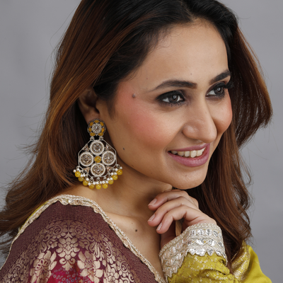 Meherban Royal Jhumka Earrings