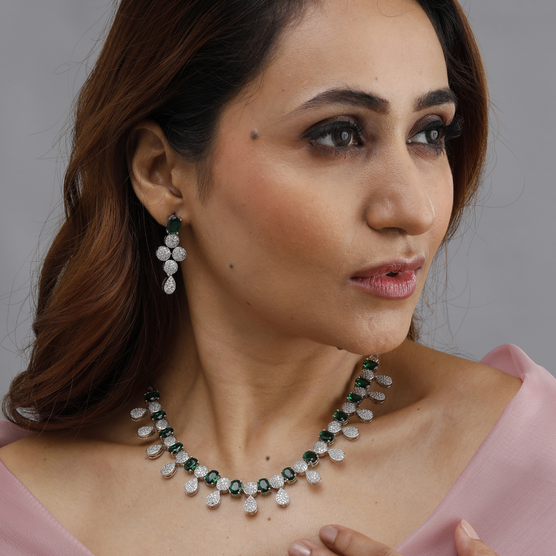 Regal Drop Necklace Set