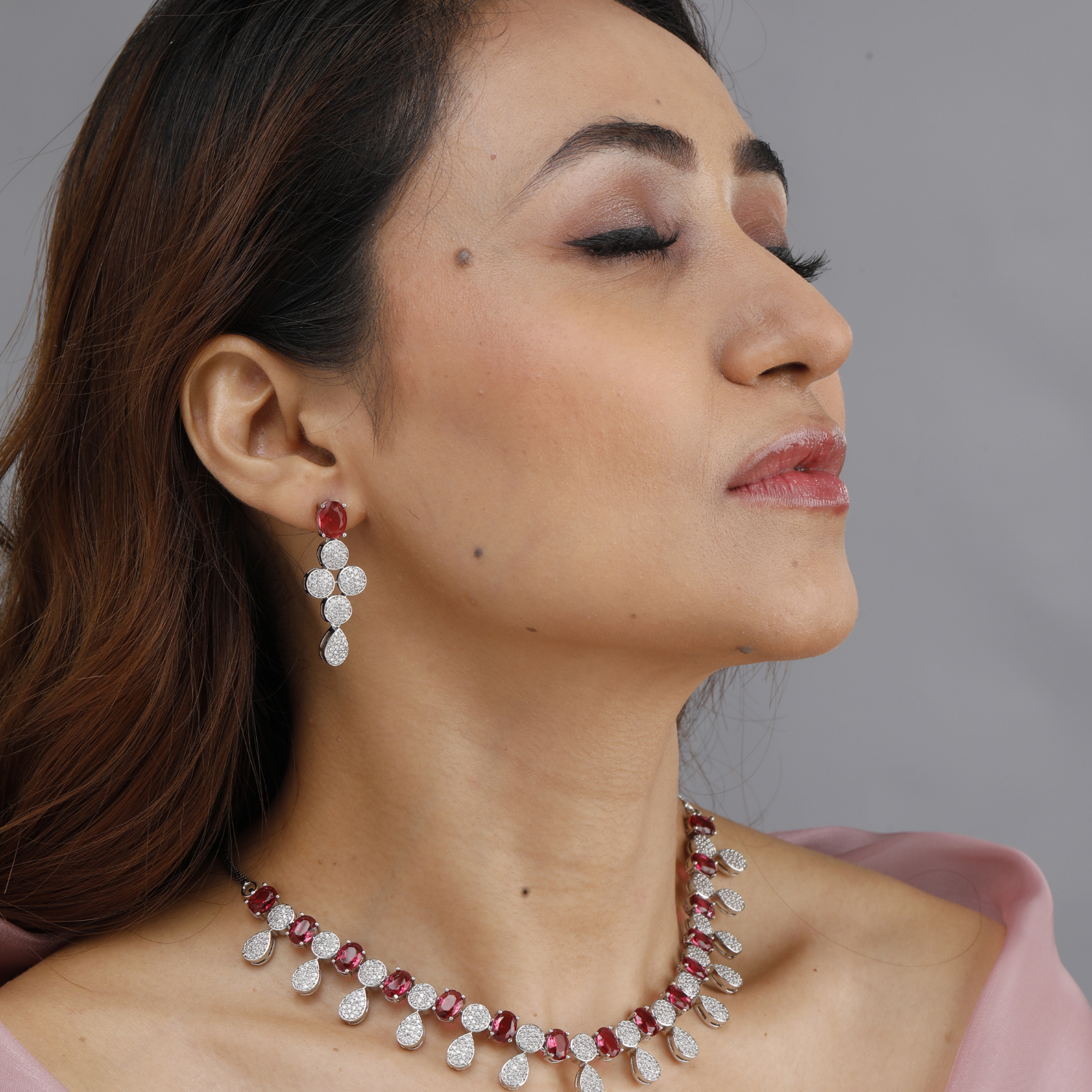 Regal Drop Necklace Set