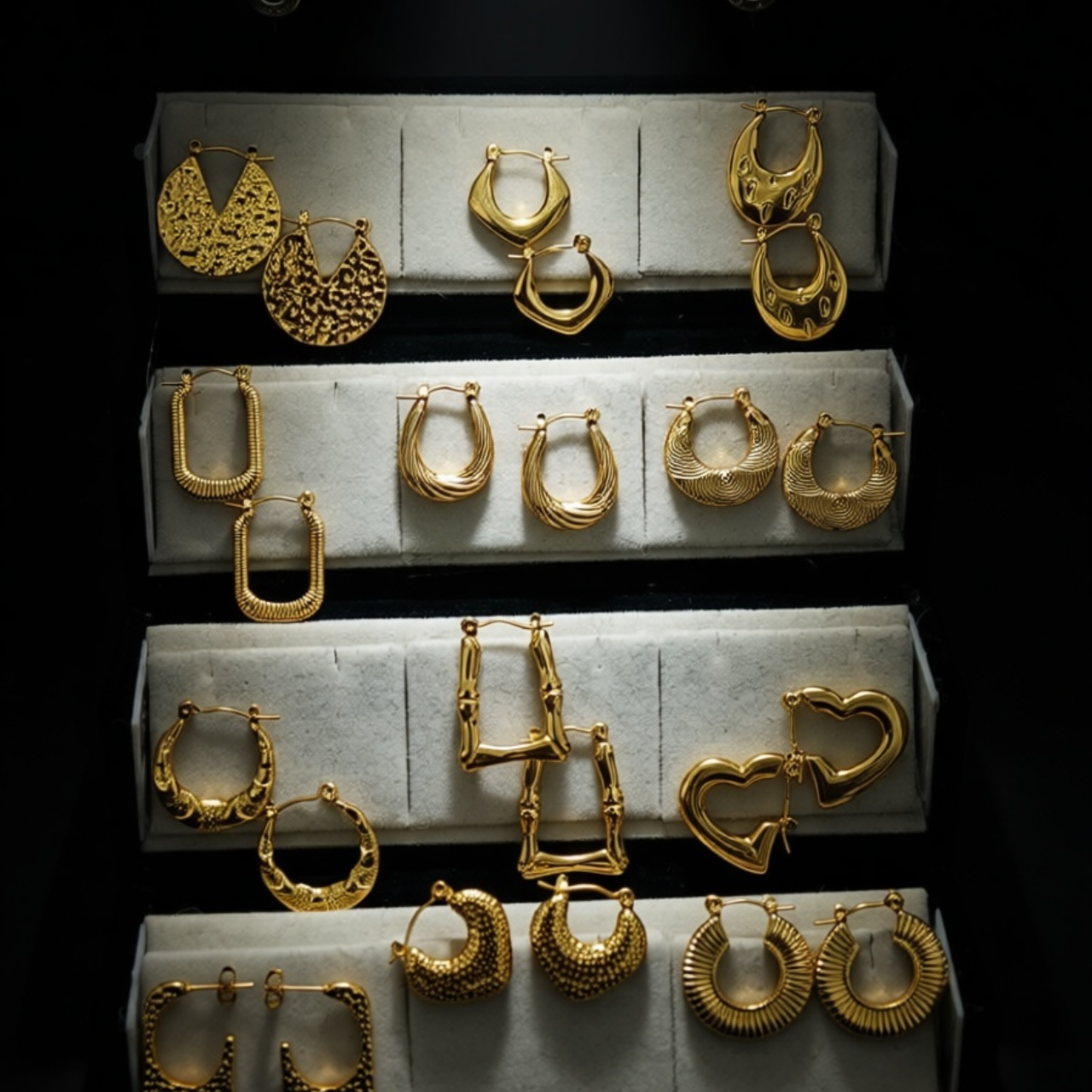 Luxury 4-Layer Jhumka Box