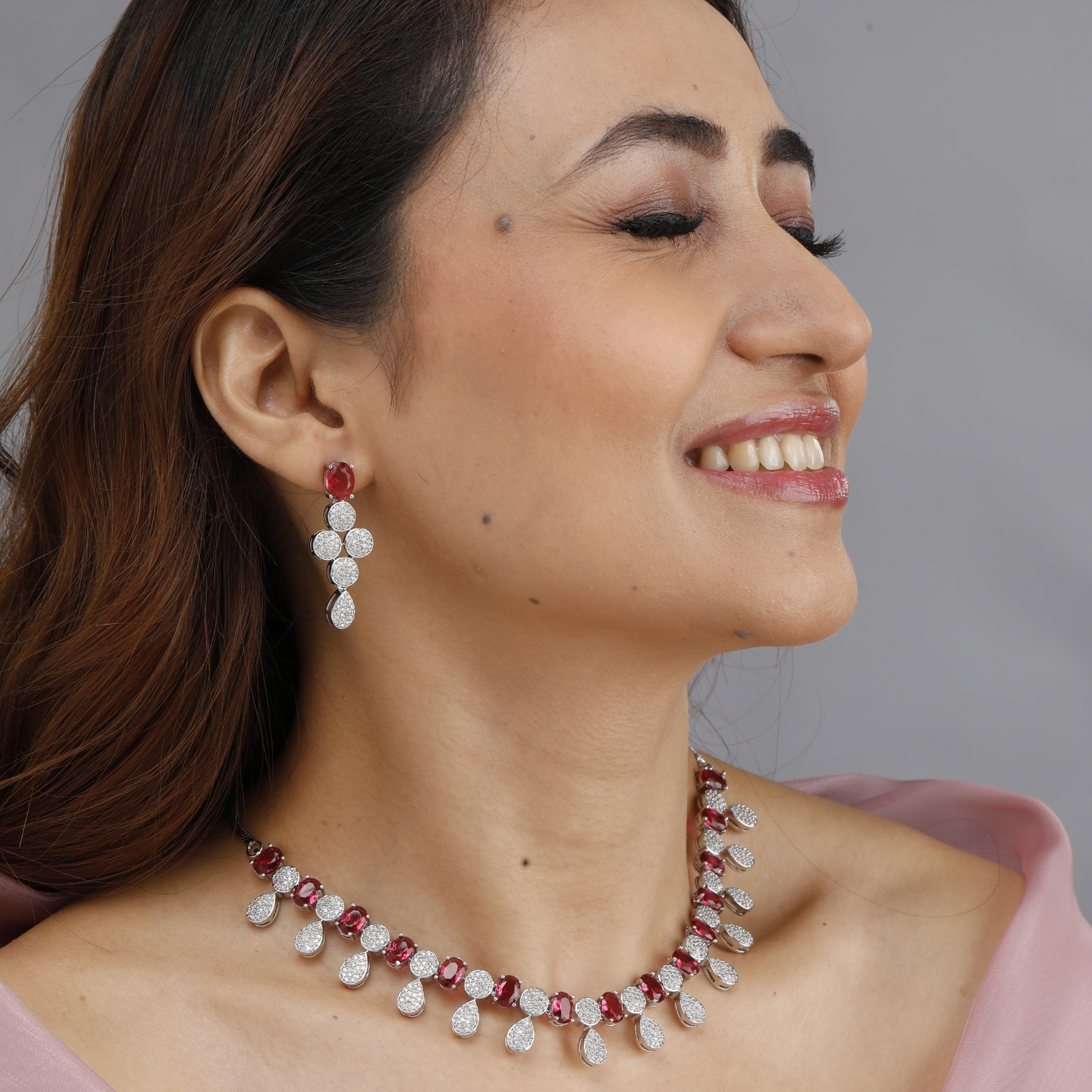 Regal Drop Necklace Set