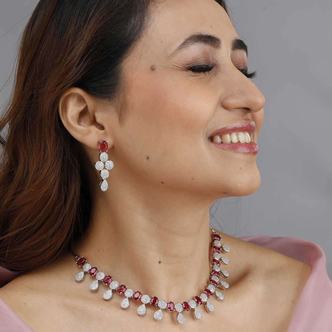 Regal Drop Necklace Set