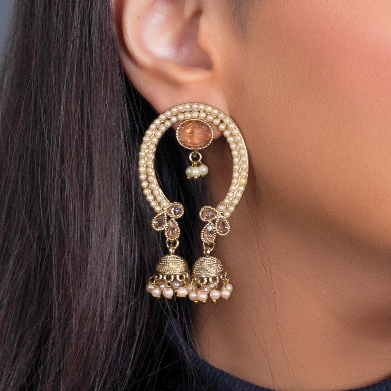 Mehira Hoop Jhumkis