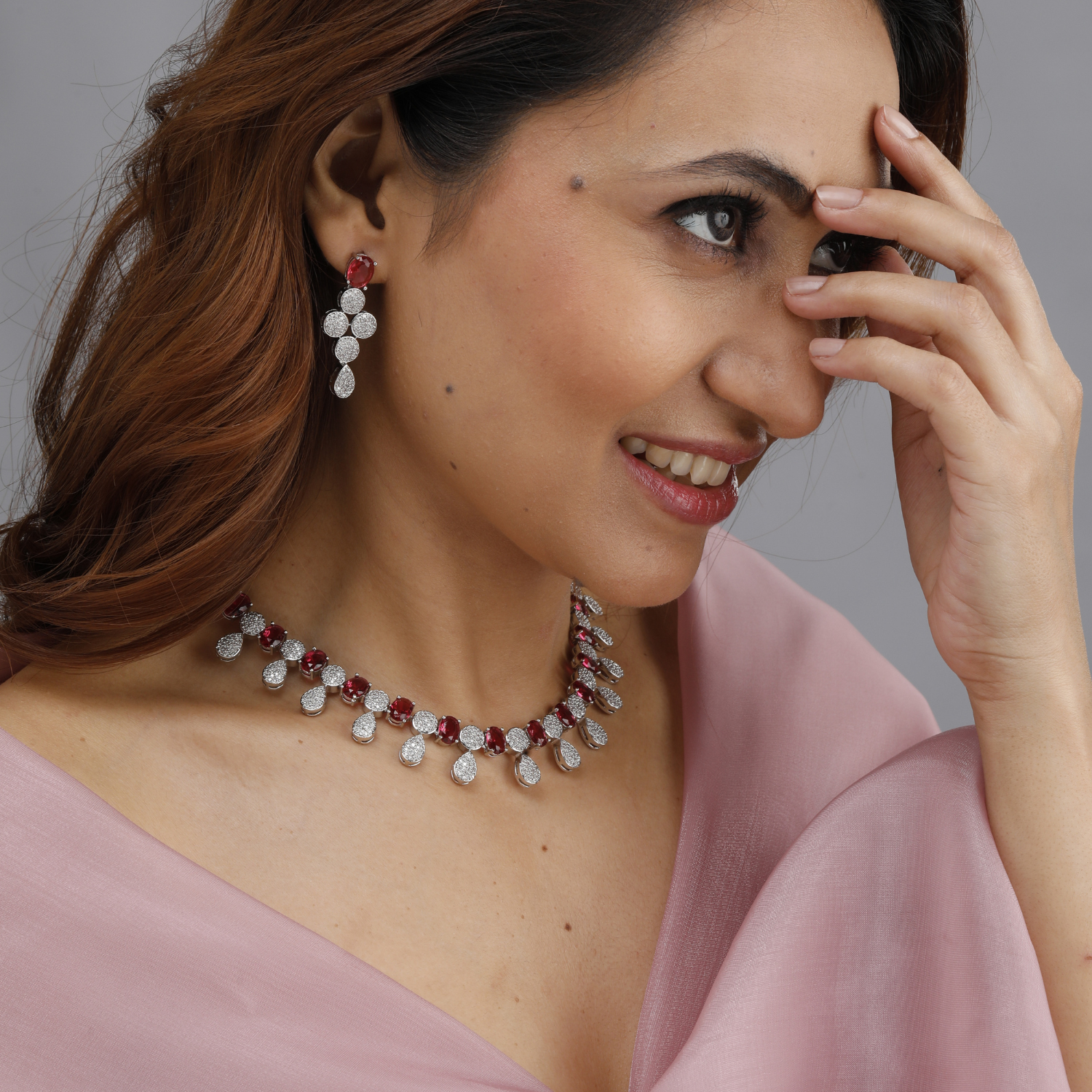 Regal Drop Necklace Set