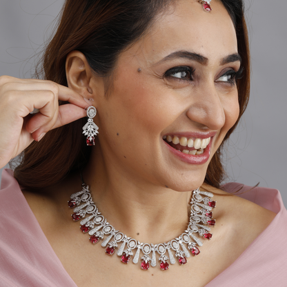 RUBY ELEGANT NECKLACE