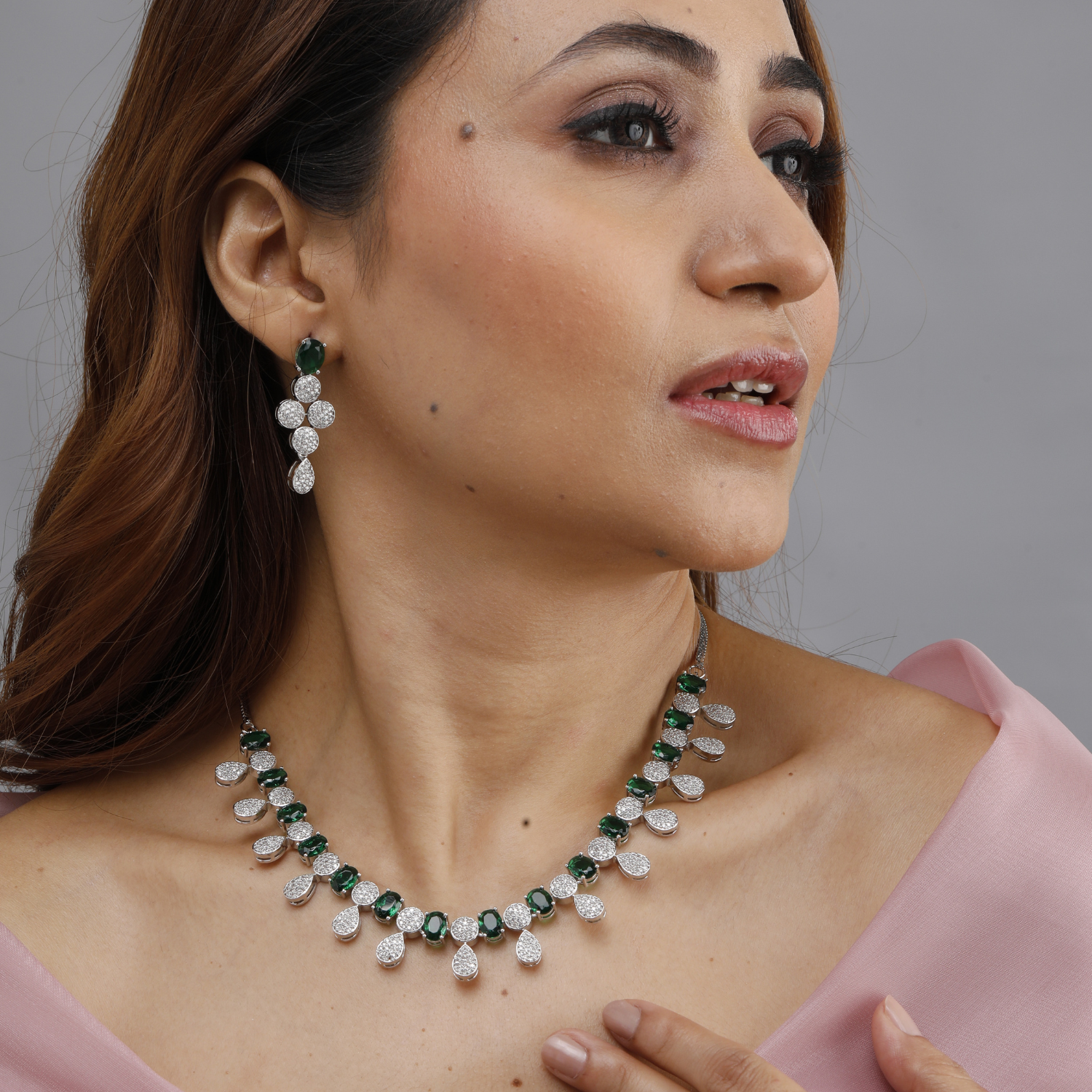 Regal Drop Necklace Set