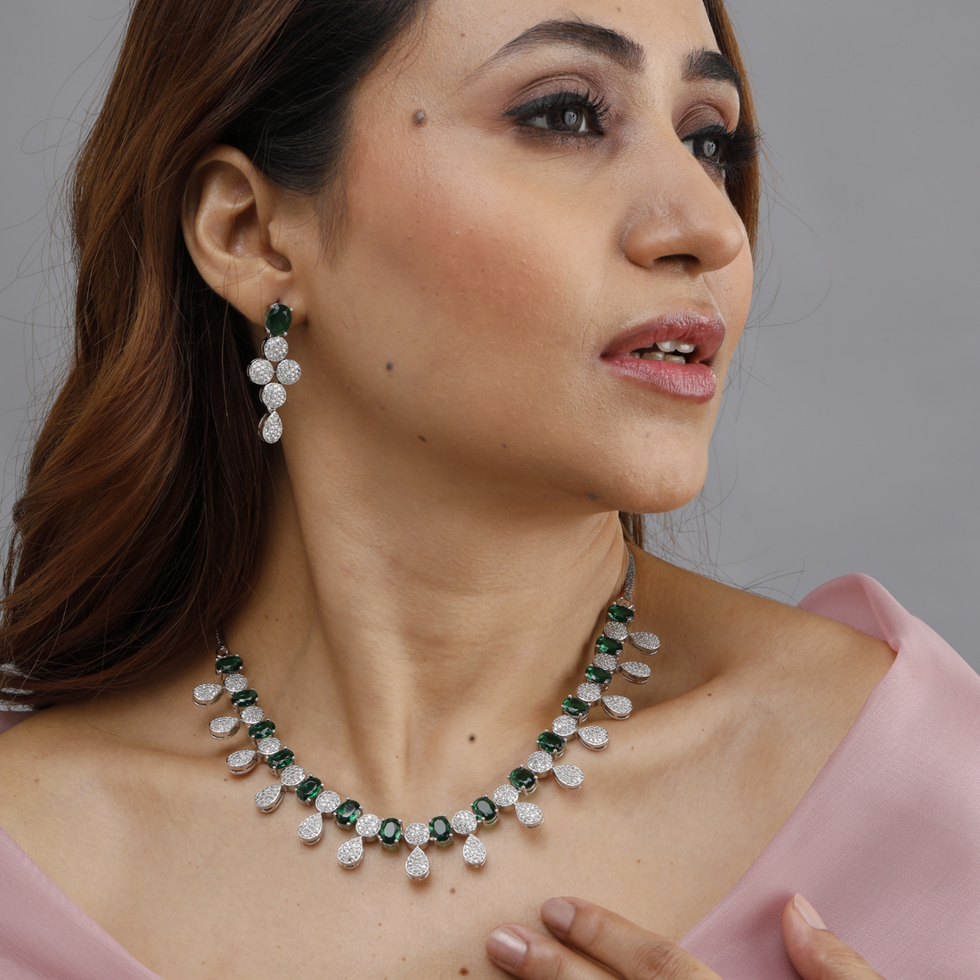 Regal Drop Necklace Set