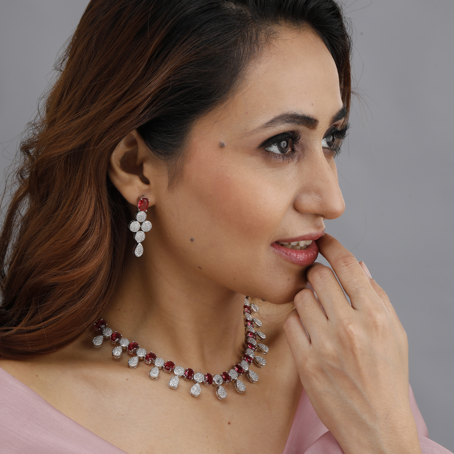Regal Drop Necklace Set