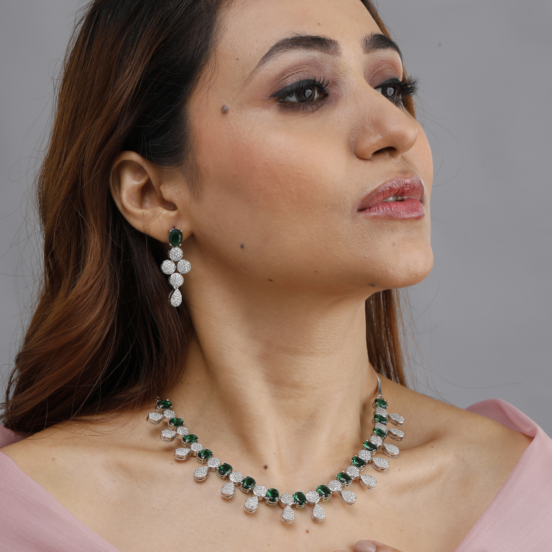 Regal Drop Necklace Set