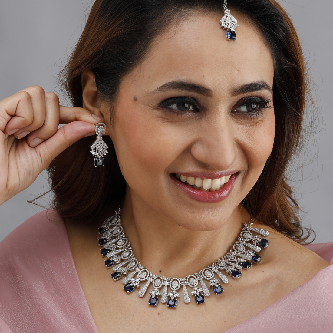 Midnight Sapphire Necklace