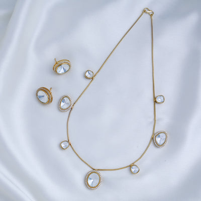 Maharani's Grace Gold Chain Hasli