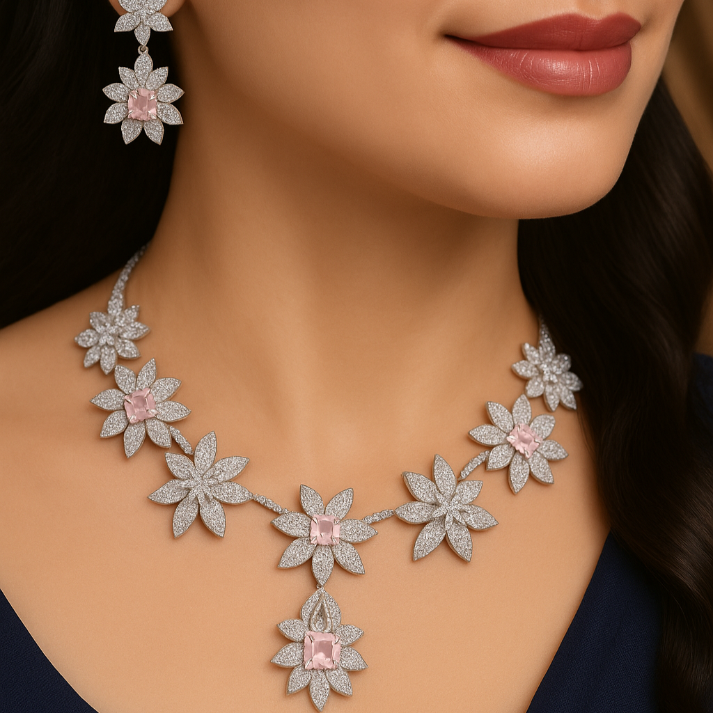 Enchanted Blossom Necklace Set