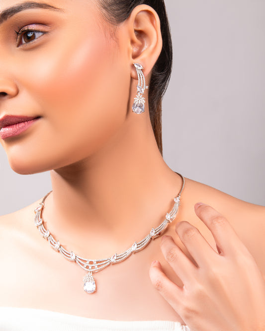MADHURIMA CUBIC ZIRCONIA SET