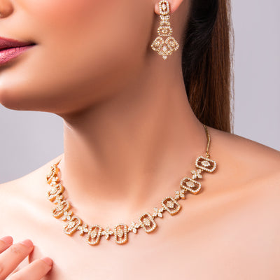 Anjani Cubic Zirconia Set