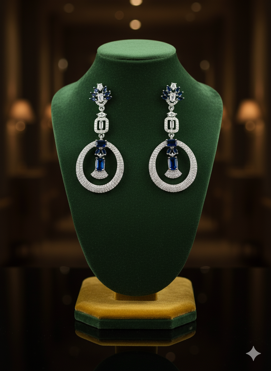 Olivia Oval AD Earrings