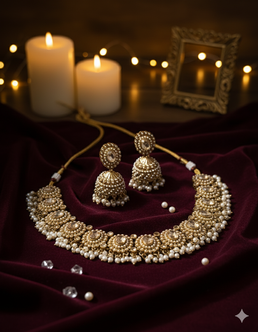 Mahima Pearl Set