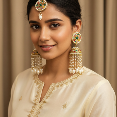 Mastani Jhumke And Tika