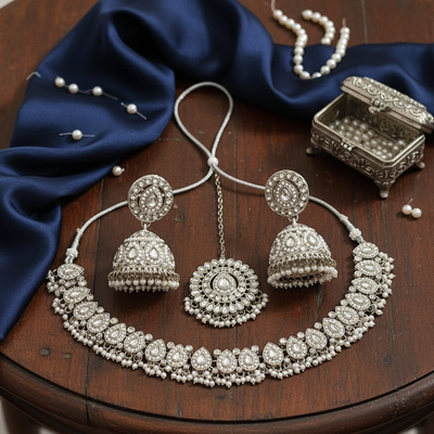 Kavya Silver Set