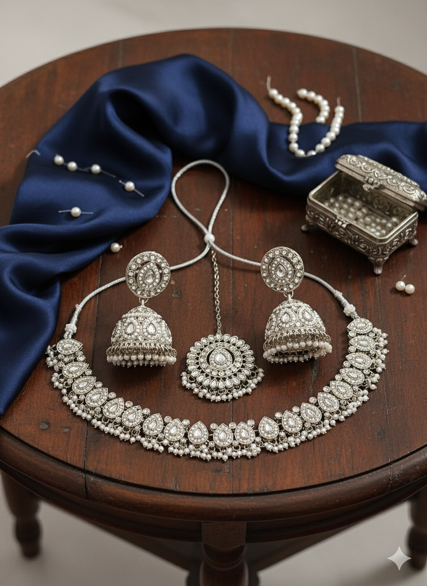 Kavya Silver Set